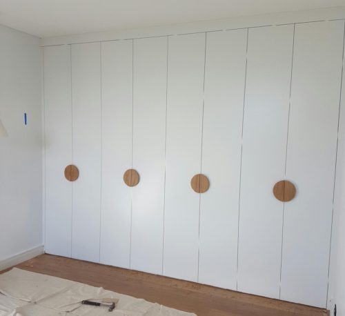 Classic (Flat) Poly Doors with customer's own handles