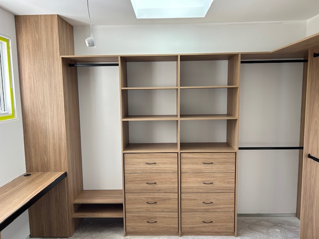 Coloured laminate WIR (with black handles & shelf stiffeners)