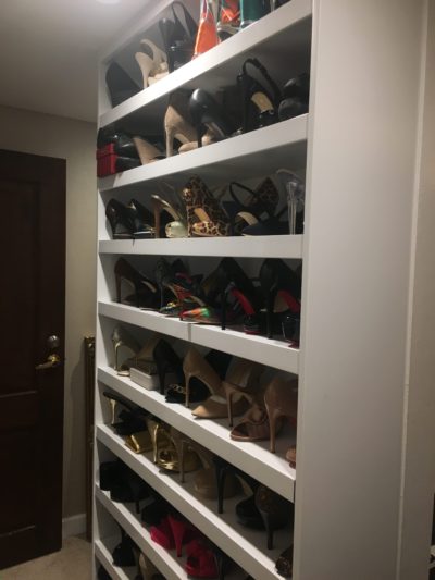 How would you like this shoe collection_ And the shoe storage to go with it too of course!