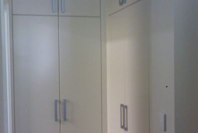 Hinged Classic (Flat) Polyurethane Doors - 8 doors on doors